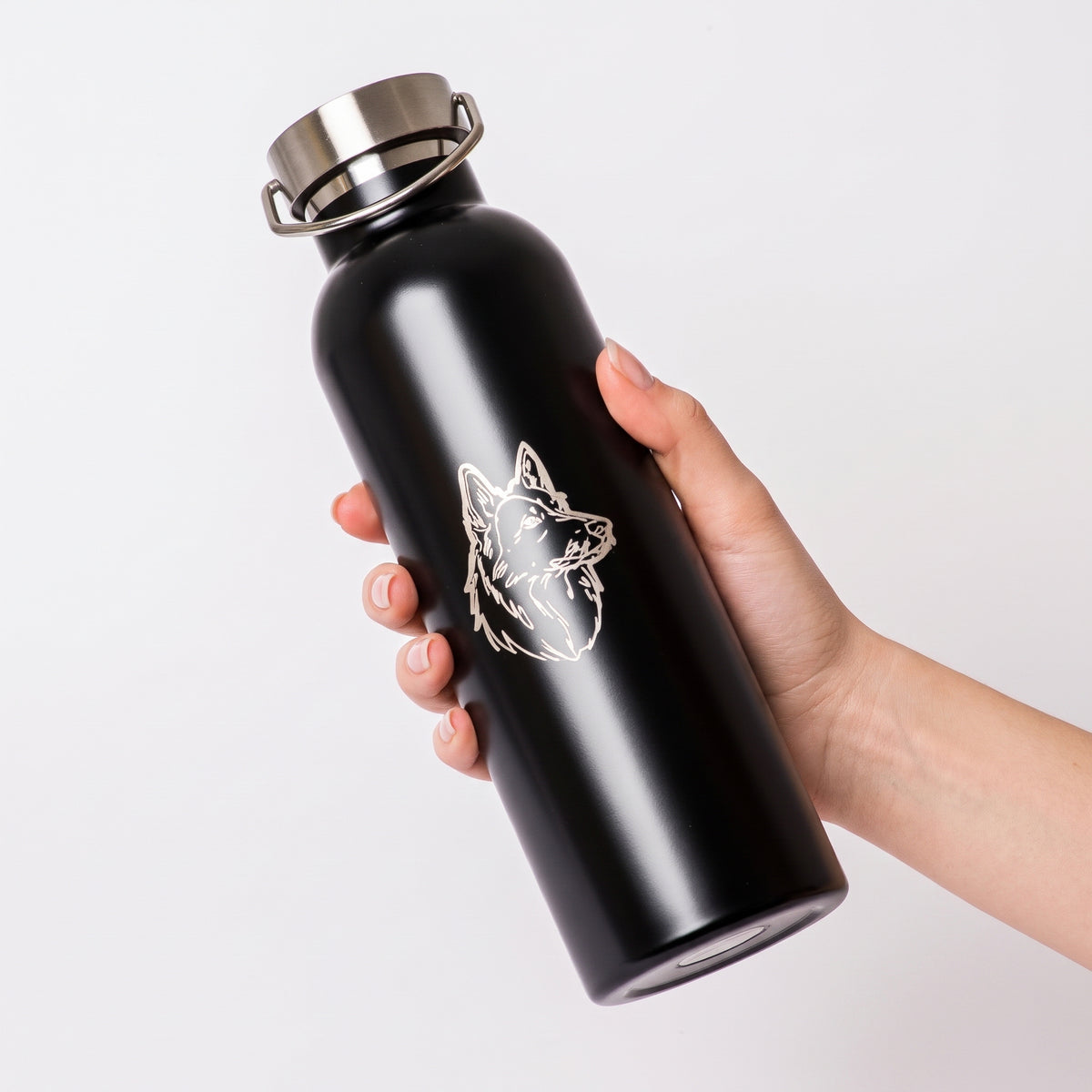 Border Collie Water Bottle – Outdoor Explorer | 720ml