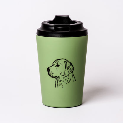 Golden Retriever Coffee Tumbler – Refined Living | 350ml