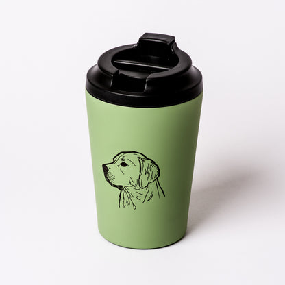 Golden Retriever Coffee Tumbler – Refined Living | 350ml