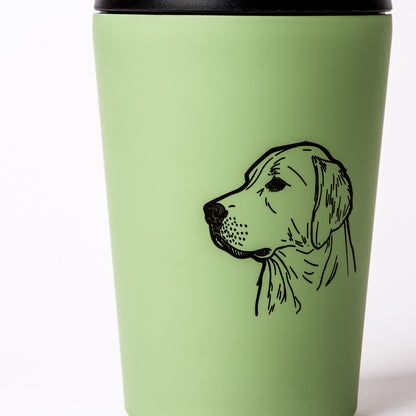 Golden Retriever Coffee Tumbler – Refined Living | 350ml